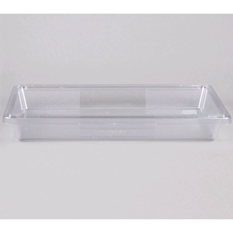 Rubbermaid Clear Polycarbonate 26" x 18" x 3 1/2" Food Storage Box FG330600CLR*