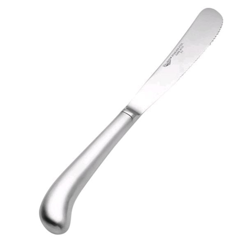 Vollrath 48133 Queen Anne 9 3/8" 18/0 Stainless Steel Dinner Knife *