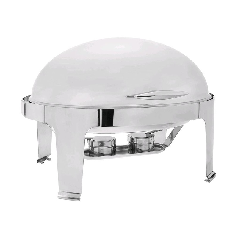 Winco Oval Roll Top Chafer  8-Quart 603*