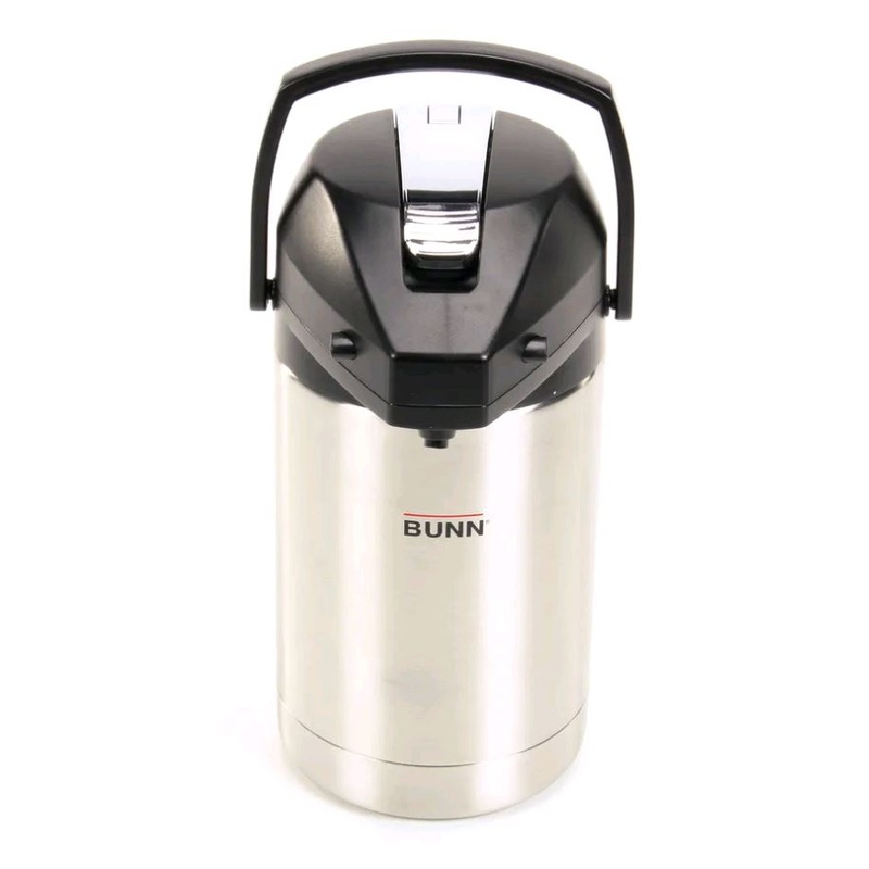 Bunn 32125.0000 Airpot, 2.5 Liter, Stainless Steel
