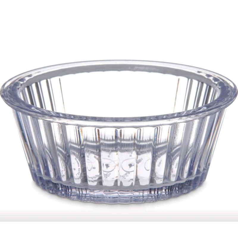 Carlisle 1oz Clear Fluted Ramekin 844CL*