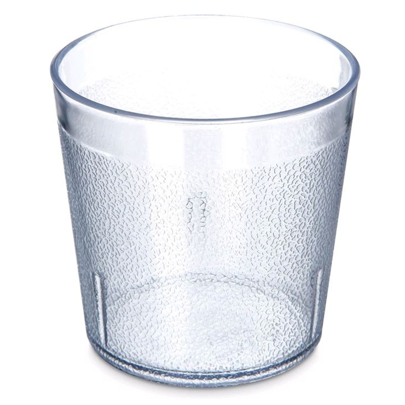 Carlisle Stackable Shatter-Resistant 9 oz Plastic Tumbler 5529-8107*