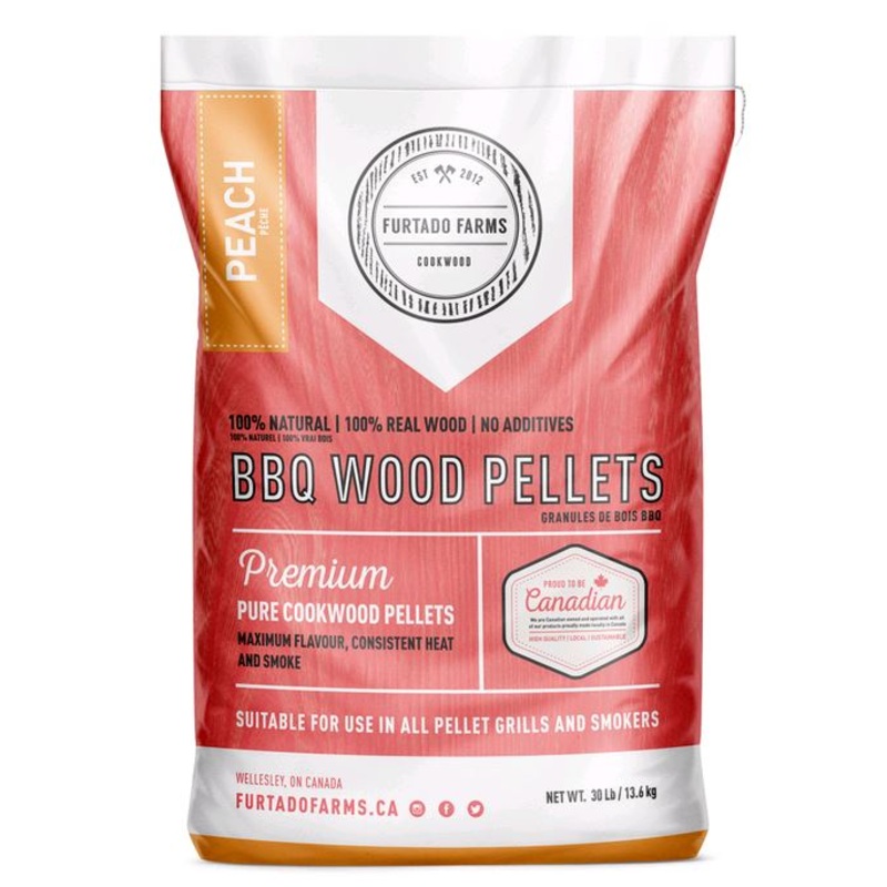 Cookwood Peach Pellets