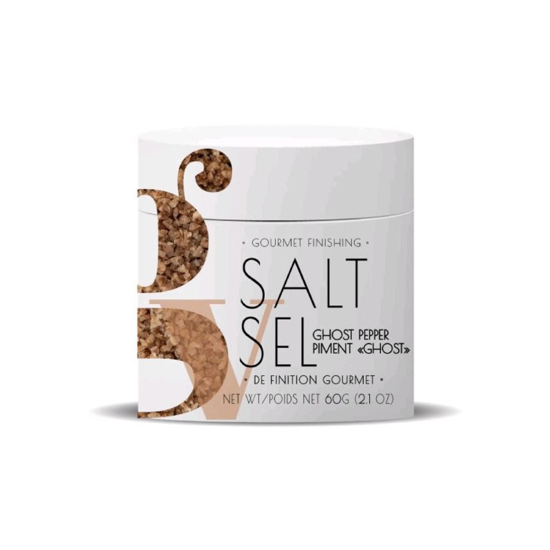 Gourmet Du Village Ghost Pepper Finishing Salt GSALTGP