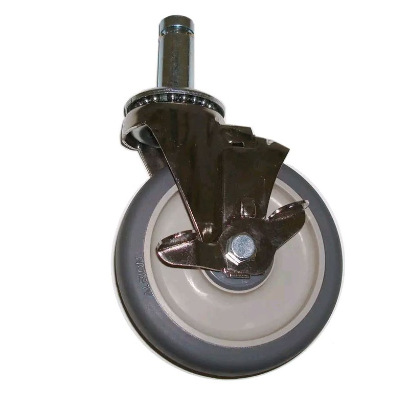 Metro 5MPB 5" Super Erecta Stem Caster w/ Brake*