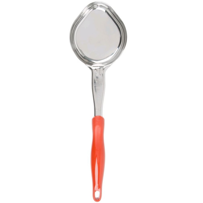 Vollrath 8oz Solid Oval Orange Spoodle 6412865*