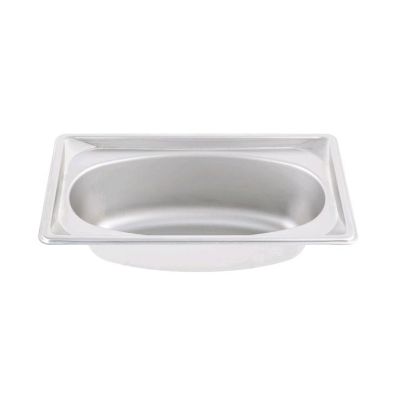 Vollrath Insert/Food Pan, Oval , S/S, 1/3 Size 4" Deep 3103040*