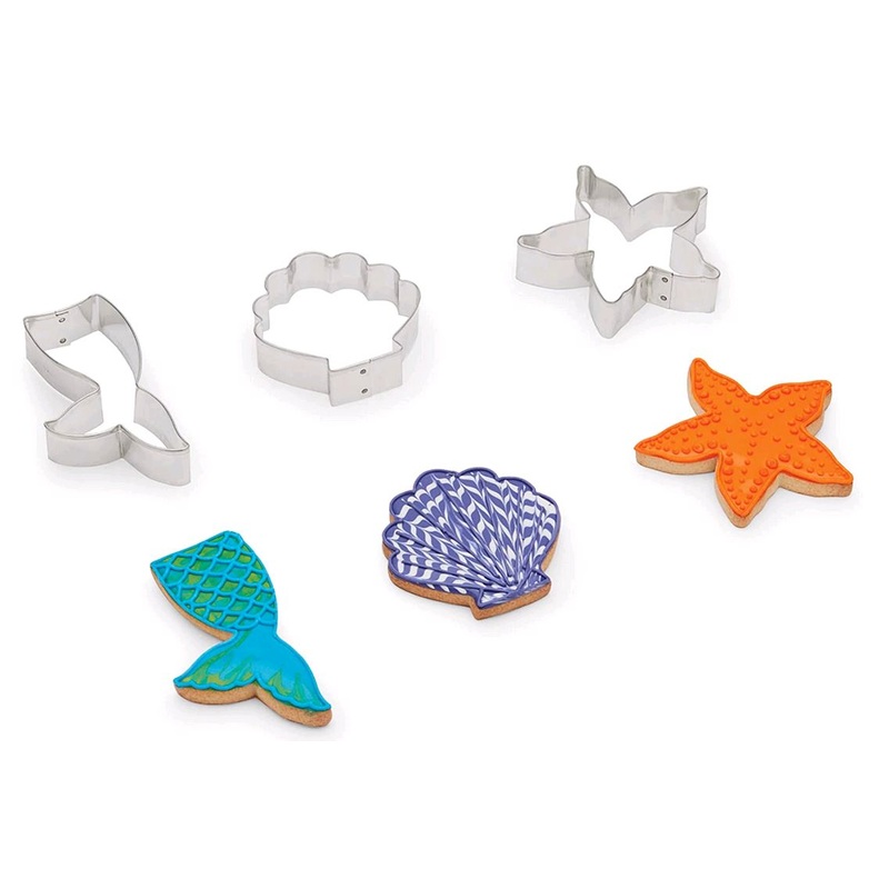 Fox Run Mermaid Cookie Cutter Set 3698