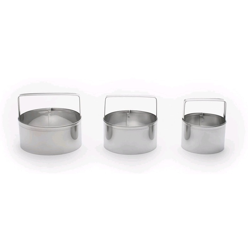 Fox Run S/S Biscuit Cutter Set 3660 set of 3