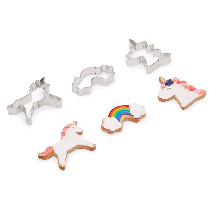 Fox Run Unicorn Cookie Cutter Set 3697