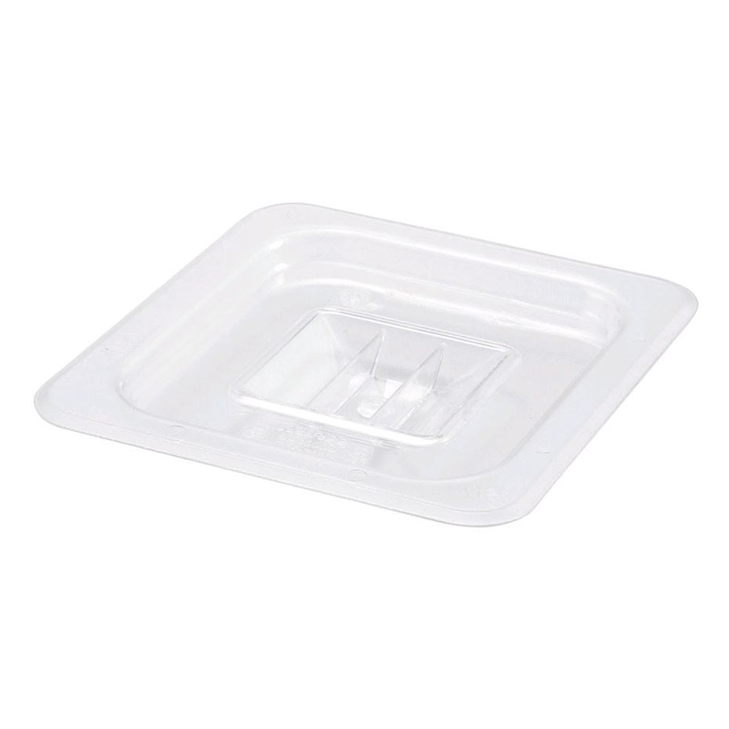 Winco 1/6 Soild Clear Food Pan Cover SP7600S