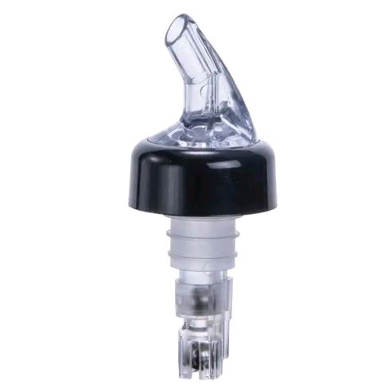 Winco 1oz Black/Red Pourer PPA-125