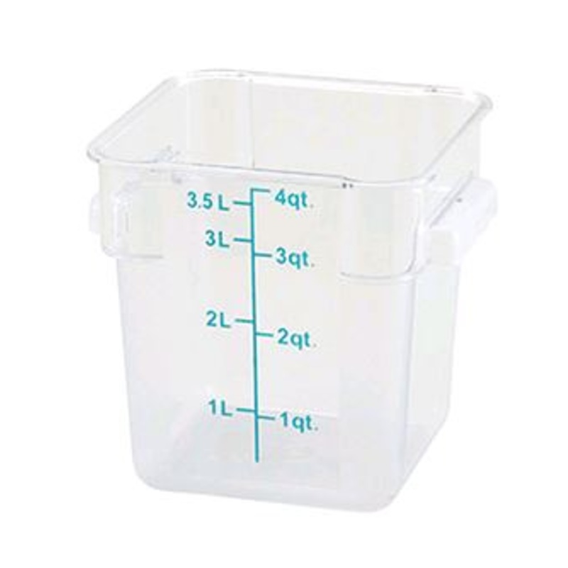 Winco 4 qt Food Storage Container PESC-4
