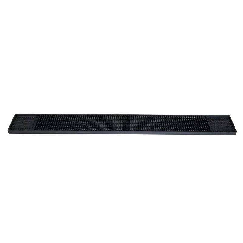 Winco BLK 27" Rubber Bar Mat BM-327K