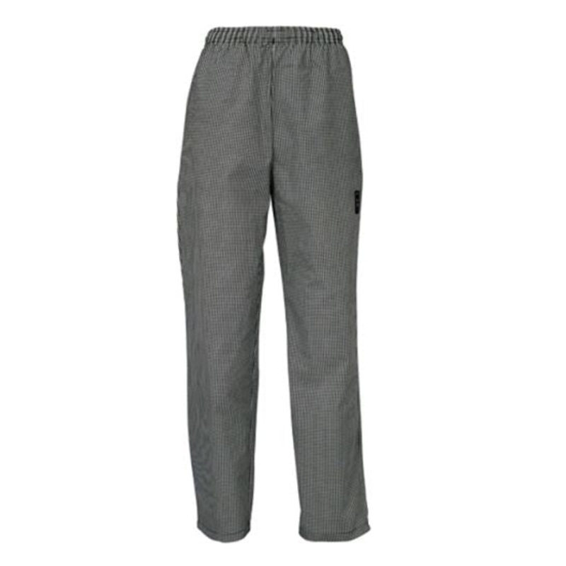 Winco Large Houndstooth Chef Pant UNF-4KL