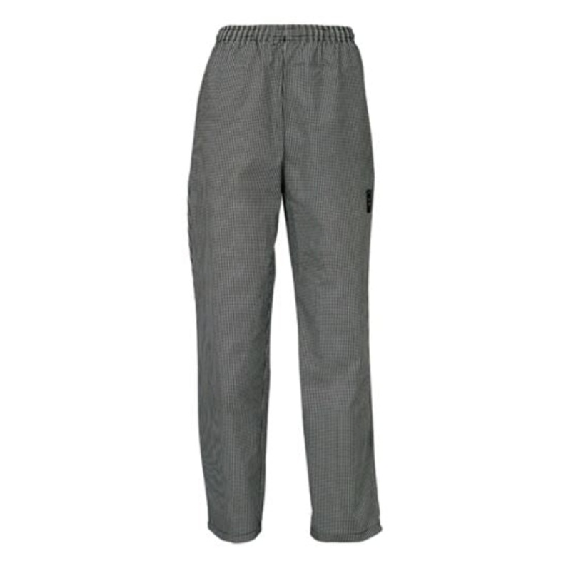 Winco XL Houndstooth Relaxed Fit Chefs Pant UNF-4KXL