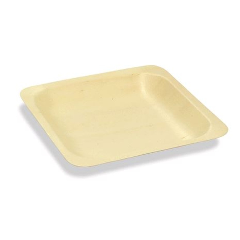 5.5" Dissposable Square Plate