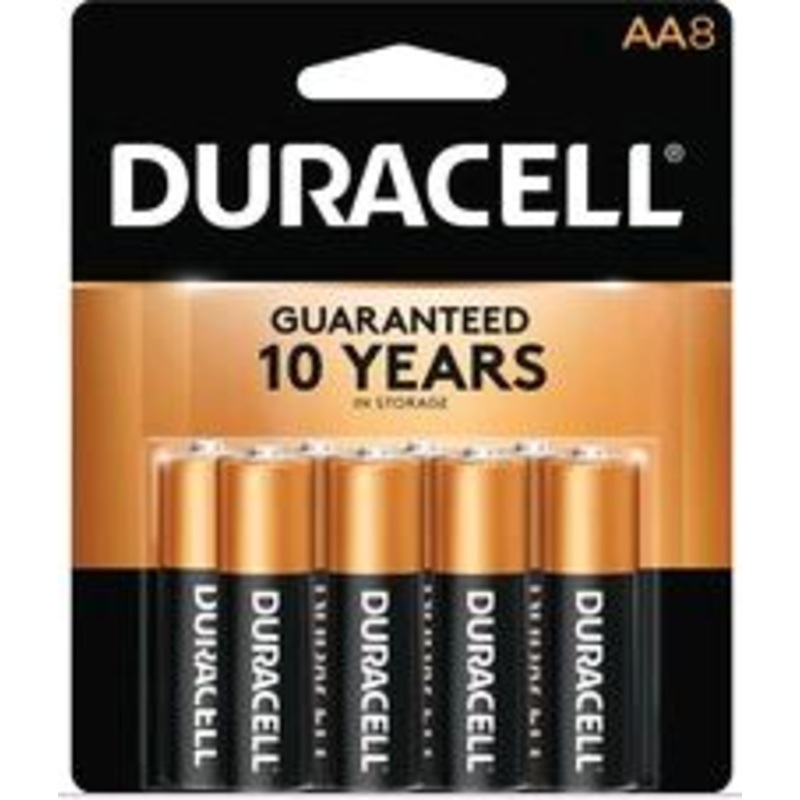 BATTERIES DOUBLE AA - 8 PACK