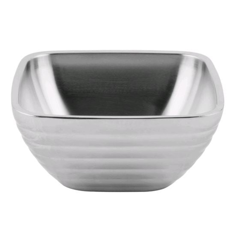 Double Wall Square Beehive 1.8 Qt. Serving Bowl*