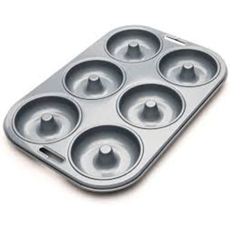 Fox Run 4495 Non-Stick Donut Pan, 6-Cavity