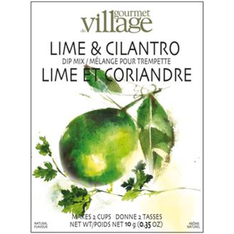 Gourmet du Village GDIPXLC Lime Cilantro Dip Mix