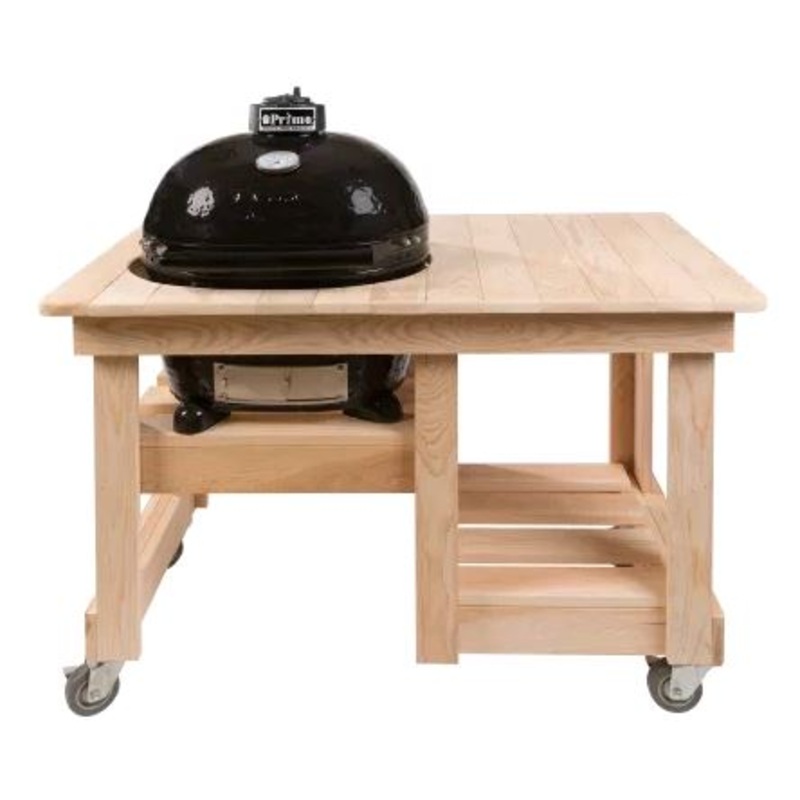 Primo 613 Cyprus Countertop for Ceramic Oval Grill & Smoker JR200