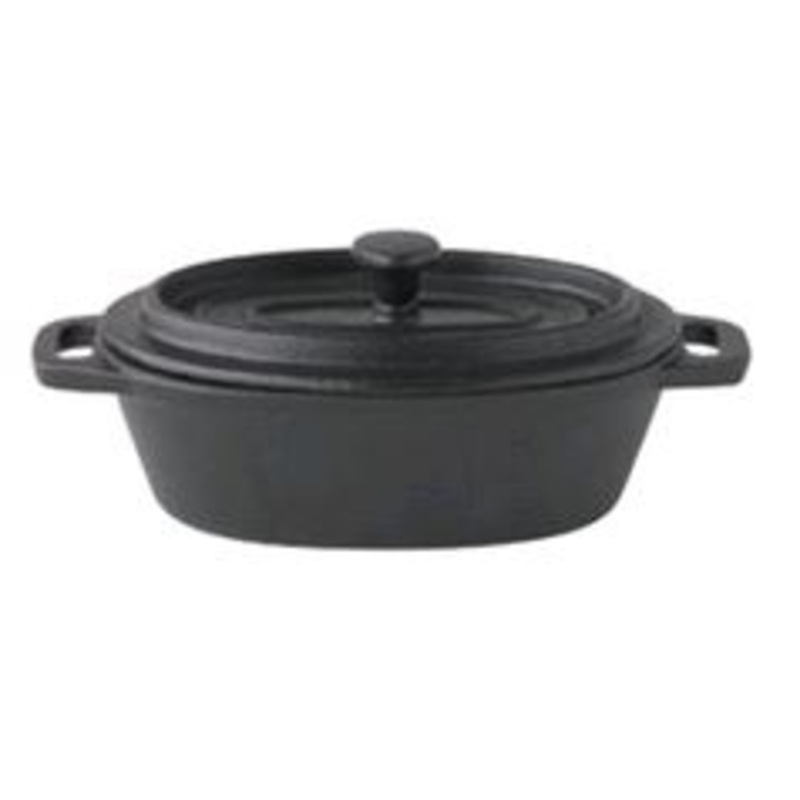 Tableware Solutions Cast Iron Casserole Dish 5" x 3.5" CIMH151006*