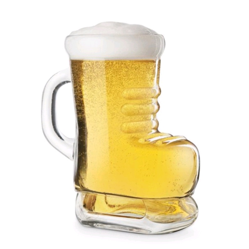 Final Touch Hockey Skate Beer Glass GG5023