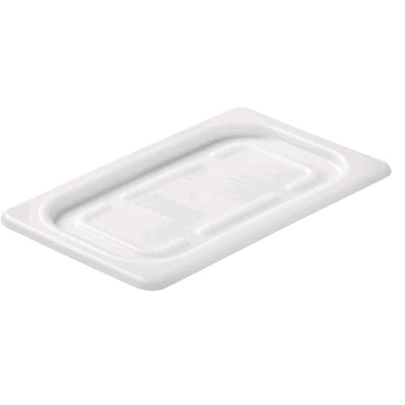 Lid 1/3 Size Soft Seal White