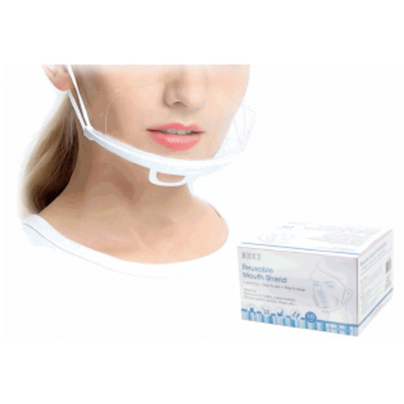Mouth Shield w/ Anti-Fog Shield 10 pc