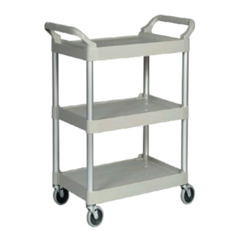 Rubbermaid Cart Utility Platinum FG342488PLAT