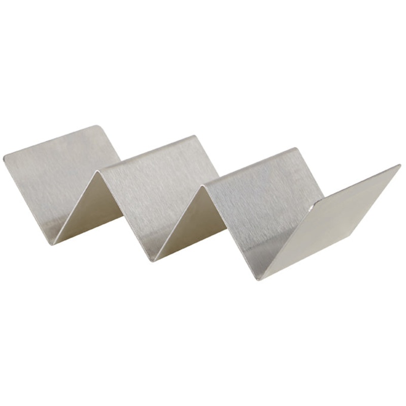 Winco 2 -3 slot S/S Taco Holder 8-3/8" X 4"X2" TCHS -23