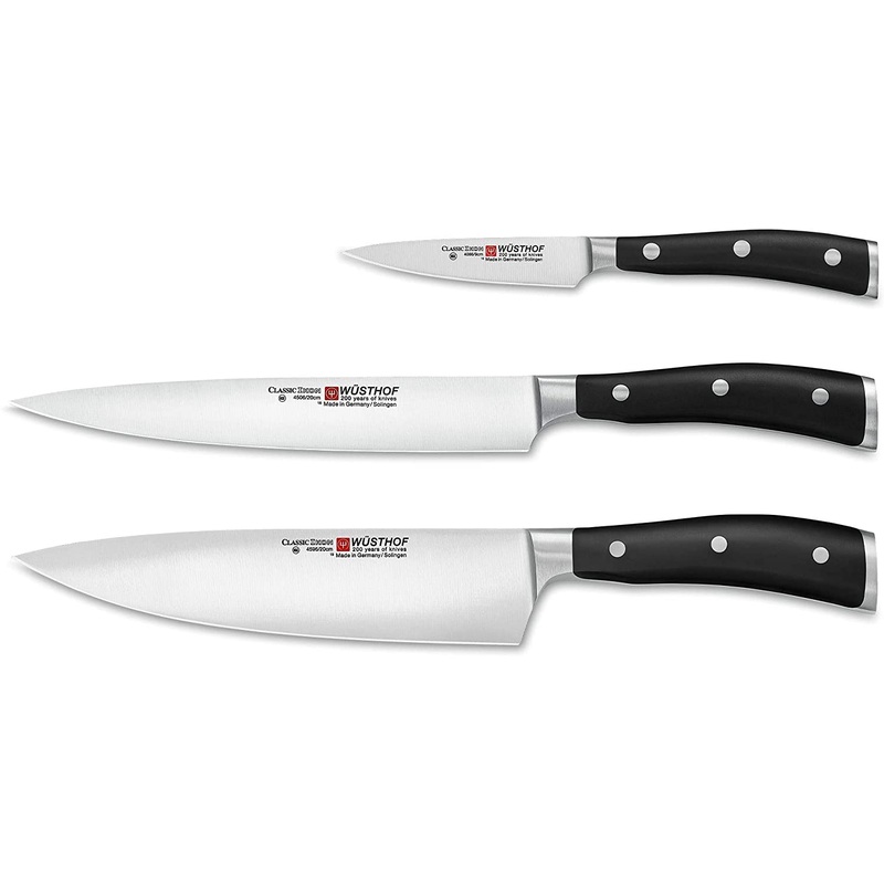 Wusthof Classic Ikon 3 pcs. Knife Set 1120360301