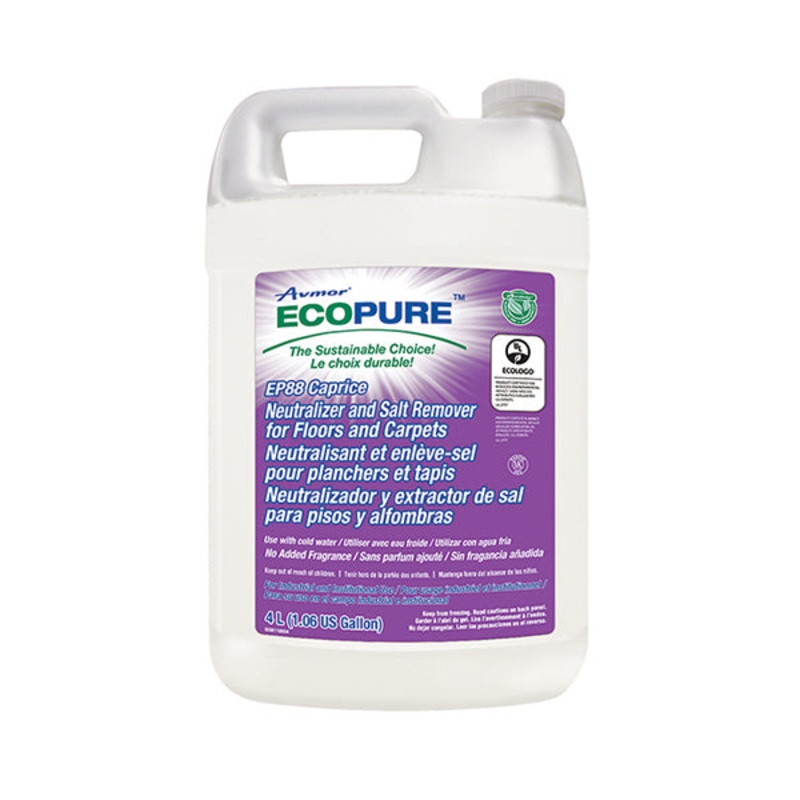 Avmor EP88 Caprice Salt Cleaner & Neutralizer for Floors | Clean Salt Residue Left Behind by Ice Melters | Rock Salt Floor Cleaner | Salt Remover for Floors Neutralizer & Salt Remover for Floors & Carpets