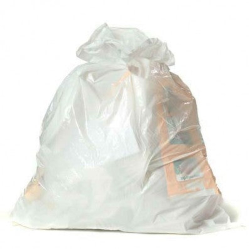 Polykar Regular 20"x22" White Garbage Bags 2022B 500/1EA