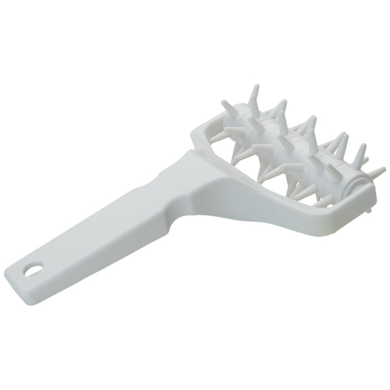 Winco White Plastic 5" Dough Docker RD-5P