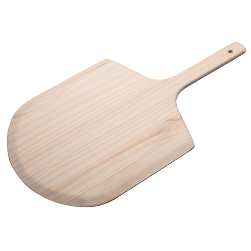 Winco Wooden Pizza Peel with Handle