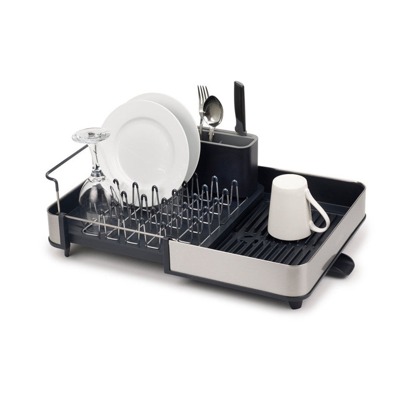 DISH RACK EXTENDABLE S/S