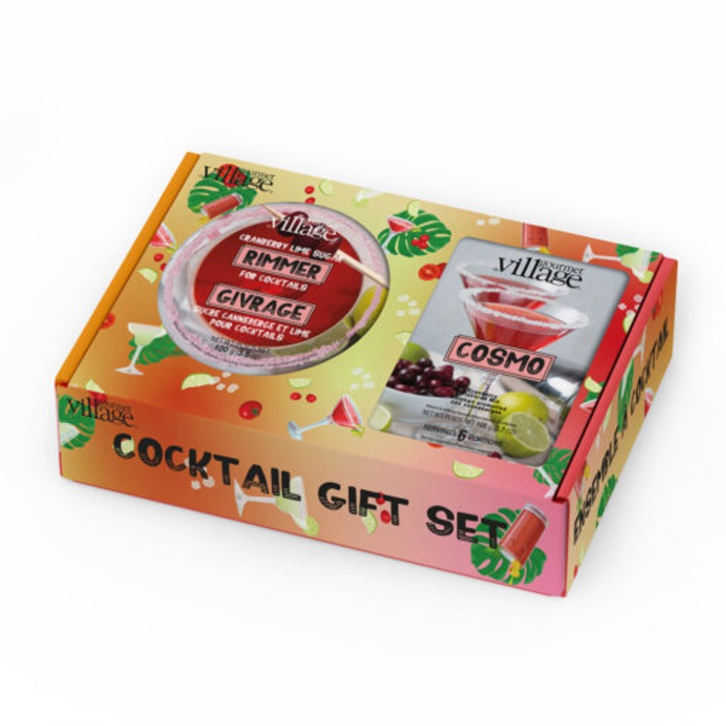 GOURMET VILLAGE - COSMO MIX GIFT SET - CRANBERRY