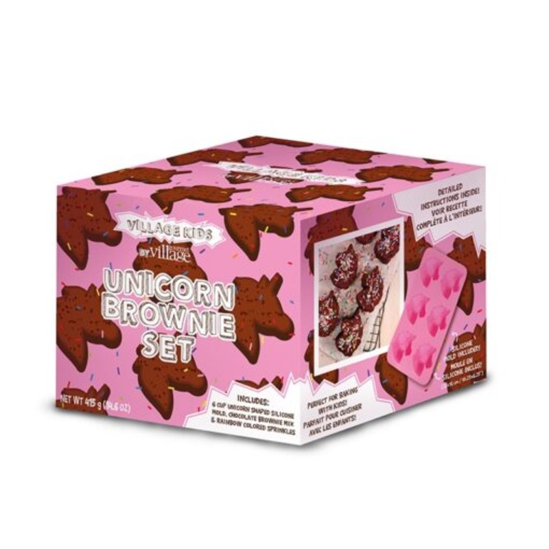 GOURMET VILLAGE - UNICORN BROWNIE SET