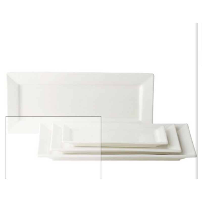 Tableware Platter REC- 12x7 Anton Black