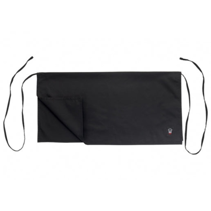 Winco Black Four Way Waist Apron WA4-3417K