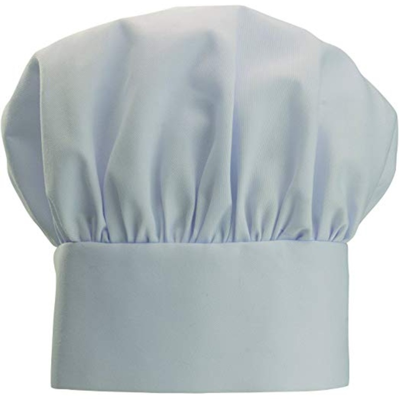 Winco White Pleated Chef Hat CH-13WH