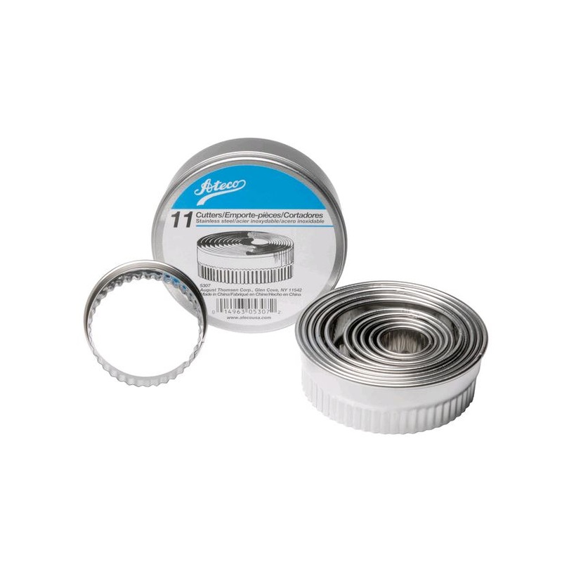 Ateco 11 Piece Stainless Cutter Set 5307