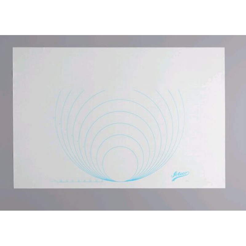 Ateco 36" x 24" Lightweight Fondant Mat with Measurements 693