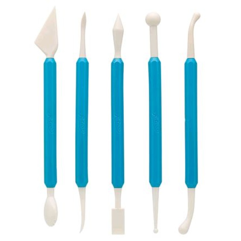 Ateco 5 piece 10 Shape Sculpture Tool Set 4212