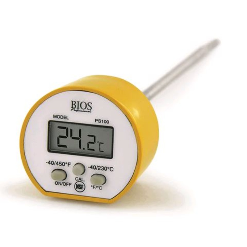 Bios Digital Pocket Food Thermometer with Calibration PS100