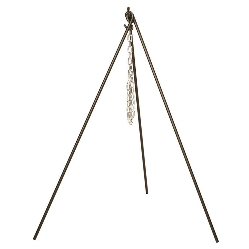 Lodge Camp Dutch Oven 43" Tripod with 24" Chain 3TP2