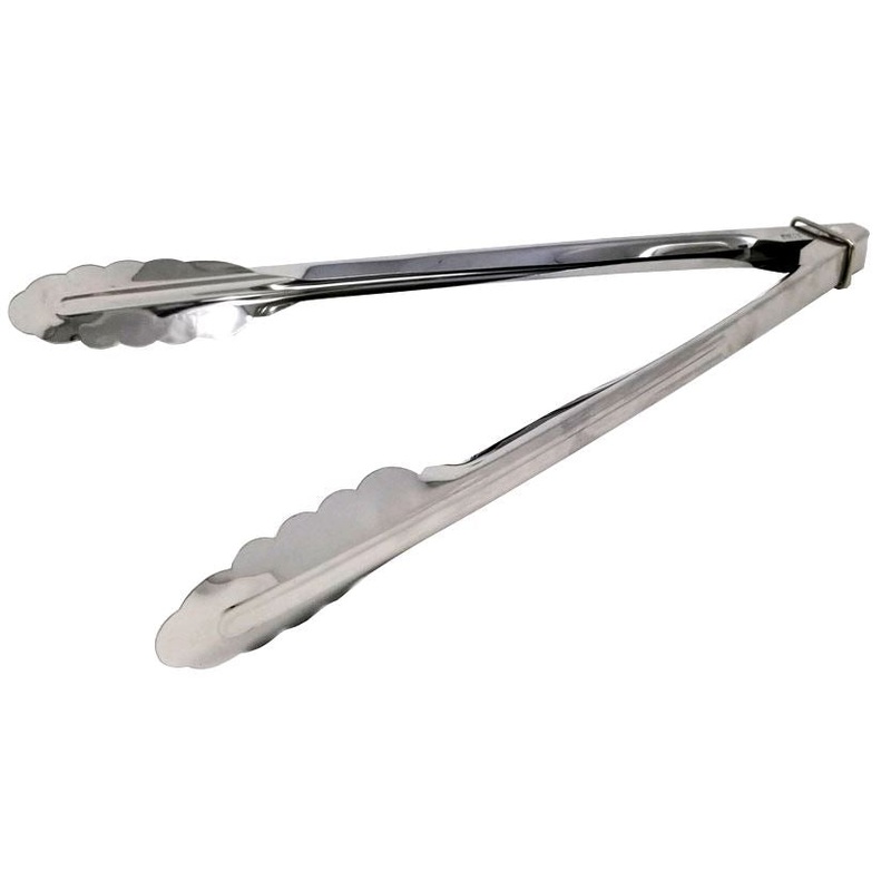 Omcan 12" Stainless steele Heavy Duty Tong 80794