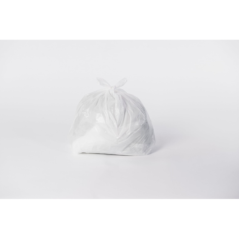 Polykar Regular Garbage Bags 22"x24" White .65mil 2224B